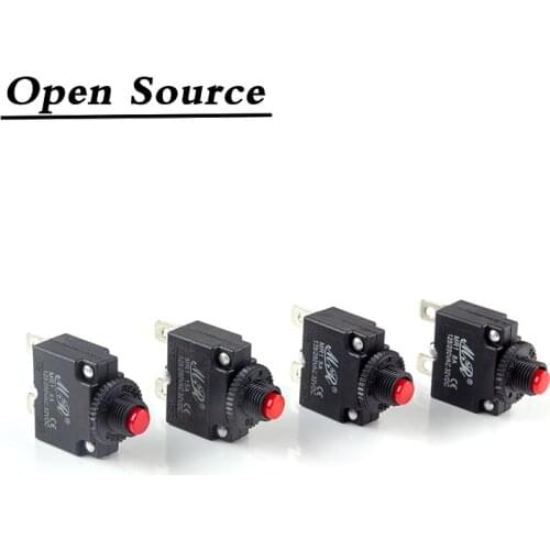 5Pcs Circuit Breaker Overload Protector Switch Fuse 2A 3A 5A 6A 7A 8A 10A 15A 20A