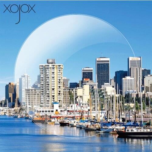 XojoX Aspheric Prescription Custom Clear Lenses Block Blue Light Resin Transparent Myopia Glasses 1.56 1.61 1.67 Short Sight