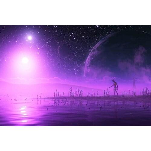 Alien The wooden puzzle 1000 pieces ersion jigsaw puzzle white card adult childrens educational toys