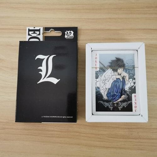 Anime Death Note Toys Poker for Collection playing cards toy gift