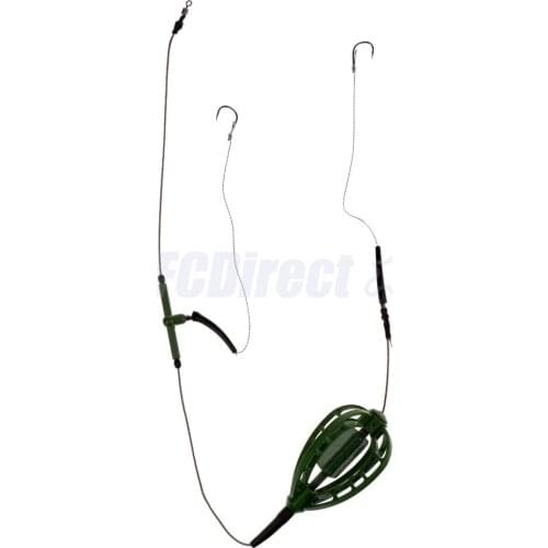 Carp Fishing Inline Method Feeder Cage Hook Hair Rig Set Group Coarse Fishing Accessories Tackles Set