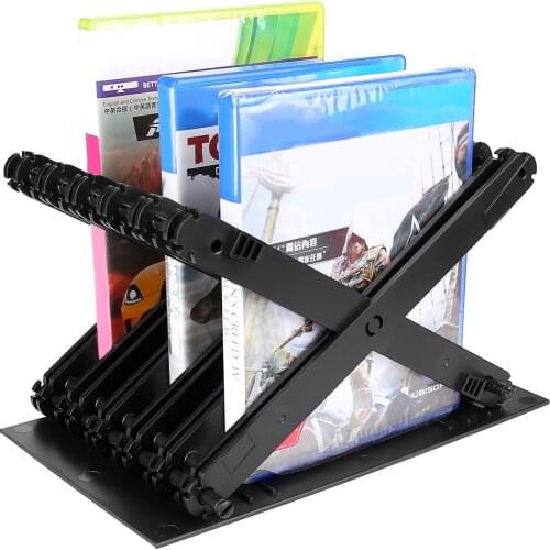 Game Card Holder Storage Game Disc Rack For PS5/ PS4 Console Game Card Box Storage Stand Holder Disks Card Holder Stand