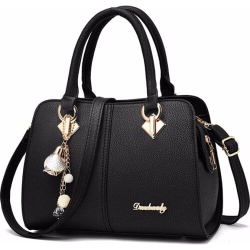 2020 New Luxury Metal Letters Soft Bag Sac Lady Shoulder Handbag Brand Women Bag Designer Crossbody Bags Female Tote