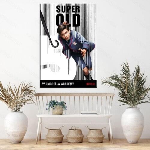 Posters and Prints The Umbrella Academy New TV Series Custom Art Poster Canvas Painting Home Decor frame
