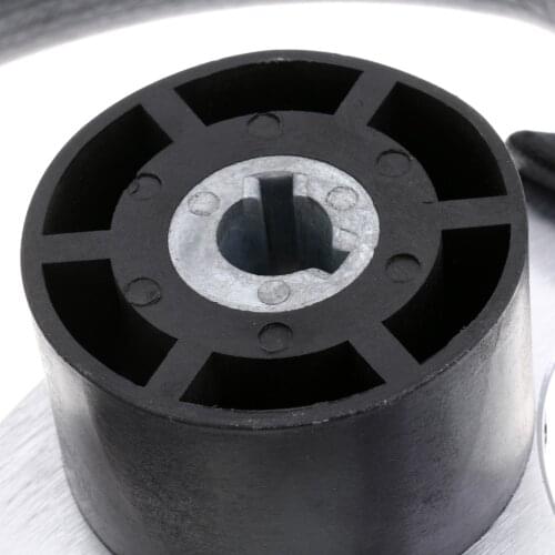 Heavy Duty Aluminum Alloy Marine Boat Steering Wheel 315mm 3 Spoke 3/4 inch