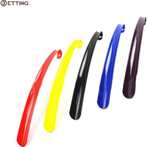 1pc 42x4.5cm Extra Long Plastic Shoe Horn Remover Disability Mobility Aid Flexible Stick Random