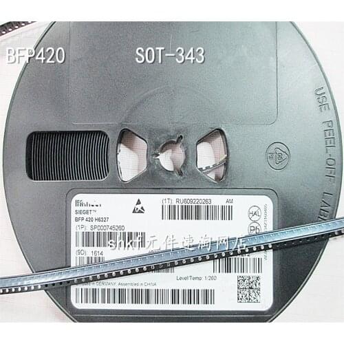 100pcs/lot High-frequency control BFP420 SOT343 BFP420 E6327 original