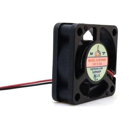 3010 12V SJ3010HD1 Double Ball Micro Wind Fan 3CM Ultra-Quiet