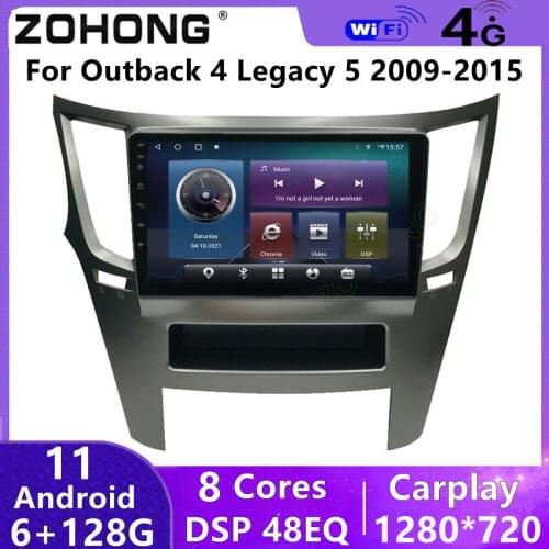 DSP 4G For Subaru Legacy 5 Outback 4 BR 2010 GPS Car Radio Multimedia Video Player Navigation Autoradio Audio Stereo 2 Din DVD