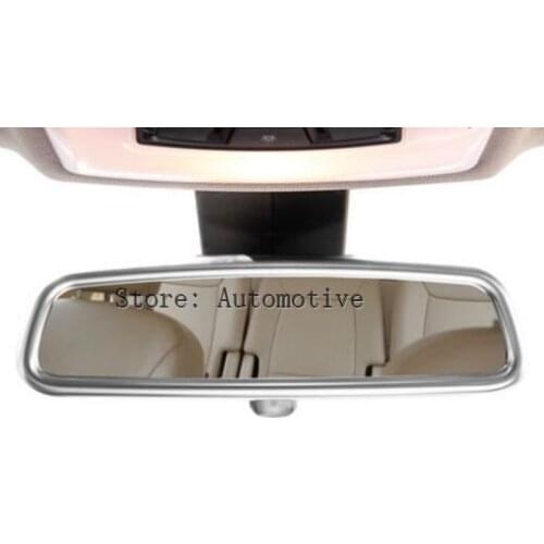 For BMW 3 4 Series X3 X5 X6 F15 F16 F25 F30 F31 F34 F32 F33 F36 E70 Car-Styling ABS Chrome Interior Rearview Mirror Cover Trim