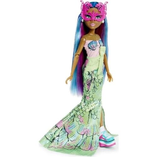 Project Mc2 - Brydens phone case experiment Doll masquerade mermaid Bryden Bandweth green