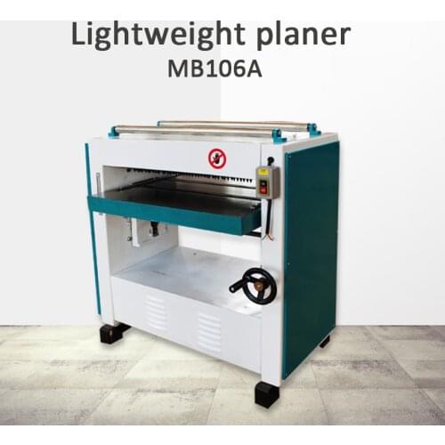 MB106A Electric Desktop Woodworking Planer 600MM Single-sided Wood Planer Lightweight Multi-fuction Bench Planer 3KW Power Tool