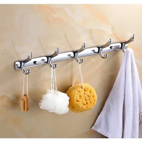 Phoenix tail innovation thicken stainless steel bath hook chrome plated decorative towel hooks stainless steel wall hanger