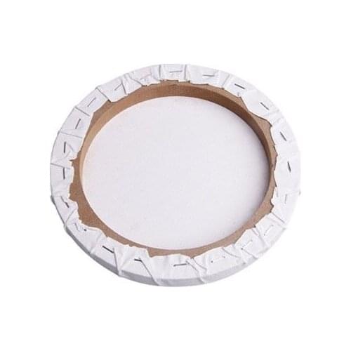 Round Canvas Panel Blank Cotton Acrylic Art Artist Oil Painting