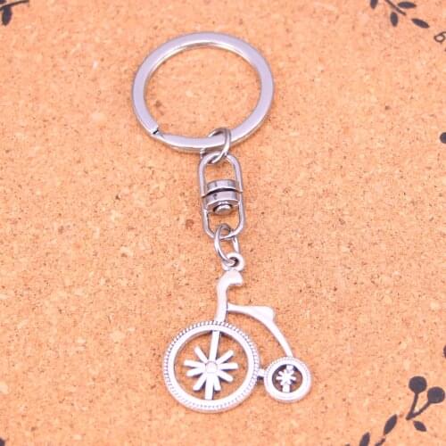 Fashion bike bicycle Keychain Pendant Key Rings Shoulder Bag Purse Car Accessories for Women Girl Kids Gift