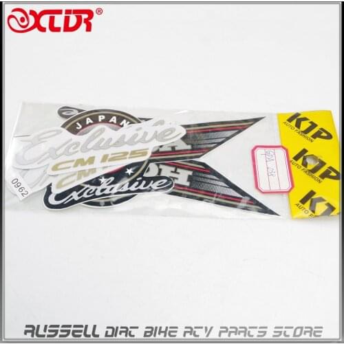 Stickers Decal for Honda Logo CM125 CM 125 fuel tank cover 2 side