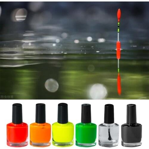 2021 New Fishing Floats DIY Fluorescent Paint Floats Tail Painting Indicator Visualable