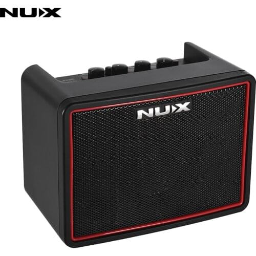 NUX Mighty Lite BT Mini Desktop Electric Guitar Amplifier 3W Amp 3 Channels Built-in Delay Reverb Effects 9 Drum Patterns Metronome