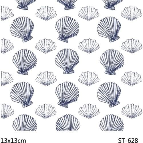 AZSG Scallop in Shell Clear Stamps For DIY Scrapbooking Decorative Card making Craft Fun Decoration Supplies 13x13cm