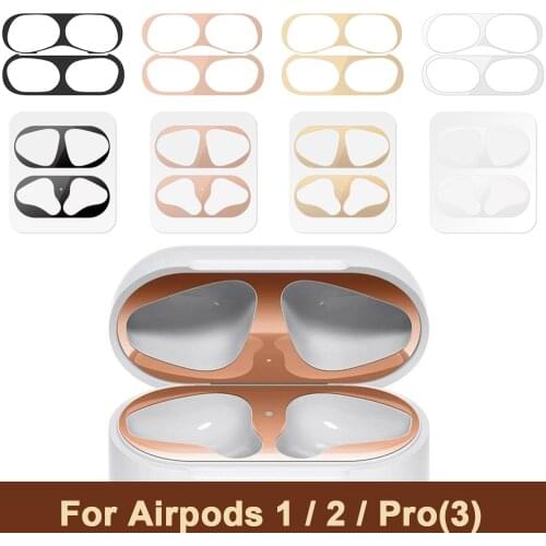 Dust-proof Scratchproof Sticker For AirPods 1 2 3 Pro Sticker Dust Guard Protective Film For Apple Airpods 1 / 2 / 3 Pro Film