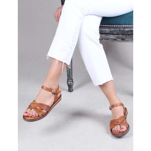 Women Sandals Brown Casual Street Style 2021 Summer Season