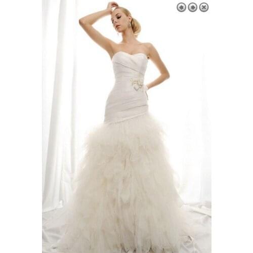 2016 Wrap Tulle Vestido De Festa Longo New Designer Bridal Gowns Plus Size Sain Simple Long Dress Removable Belt Wedding Dresses