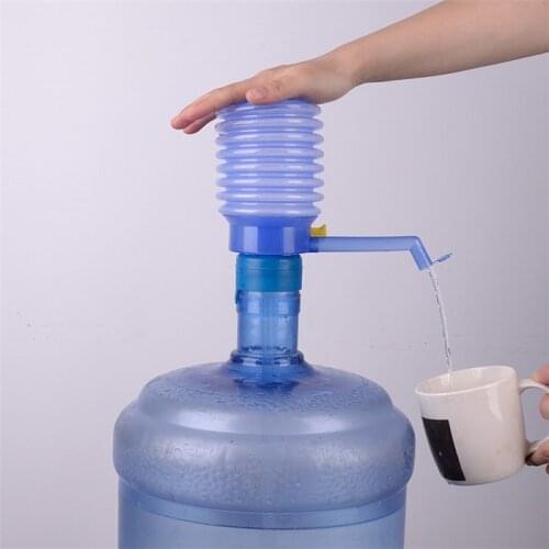 1PC Hand Press Manual Pump Water Dispenser 5 Gallon Bottled Drinking Water Pump Bottle Accessories OK 0302