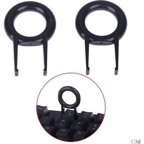 2pcs Mechanical Keyboard Keycap Puller Remover Easy To Pull Out For Keyboards Key Cap Fixing Tool