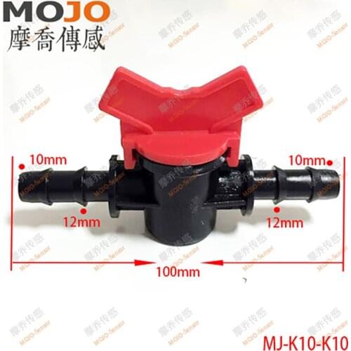 2020 MJ-K10-K10(2pcs/Lot) Water valve for 10mm diameter NEW PE garden irrigation water faucet