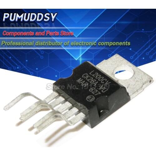 5PCS L200C L200 TO-220-5 The new quality is very good work 100% of the IC chip