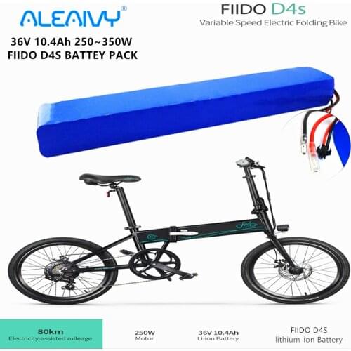 Aleaivy New 36V Battery 10s4p 10.4Ah 36V 18650 Battery Pack 250W 350W 42V 10400mah Electric Bicycle / Scooter / Fiidao D4s, Etc