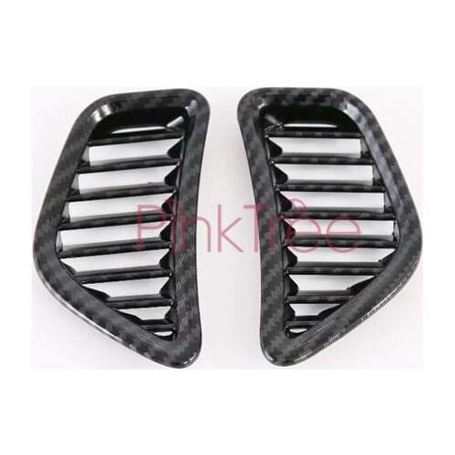 Accessories For Toyota Prius Hatchback 2019 2020 Front Dashboard Air Condition Vent Trim Outlet Cover Car Styling