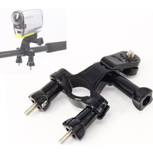Bike Motorcycle Handlebar Mount Holder Roll Bar Mount For Sony Action Cam FDR-X3000V HDR-AS300V AS200V AS100V AS50 Accessories