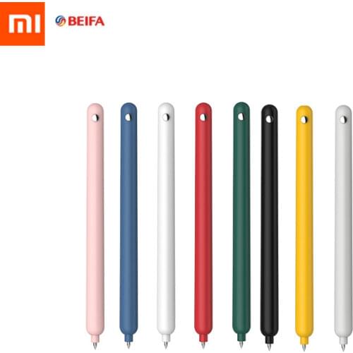 BEIFA Rotating Gel Pens 0.5MM Black Refill Morandi Series caneta School Office Business Writing Kawaii Signing Pen Stationery