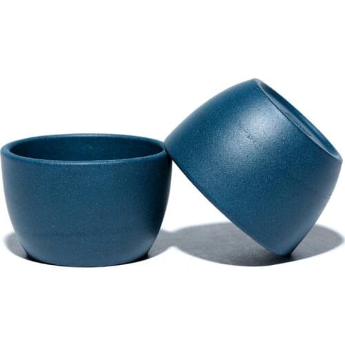 Creative single tea master cup accessories home decor ceramic tea cup black green blue tea cup stoneware casual cup
