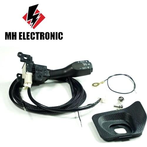 MH ELECTRONIC Set Cruise Control Switch + Cover With Wires Screws 84632-34011 45186-0E070-C0 451860E070CO for Toyota Highlander