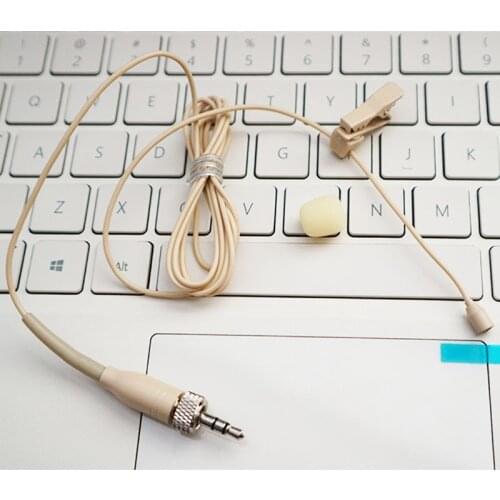 Professional Lavalier Lapel Tie Clip Condenser Microphone For Sennheiser G1 G2 G3 Wireless 3.5 mm Lockable F23