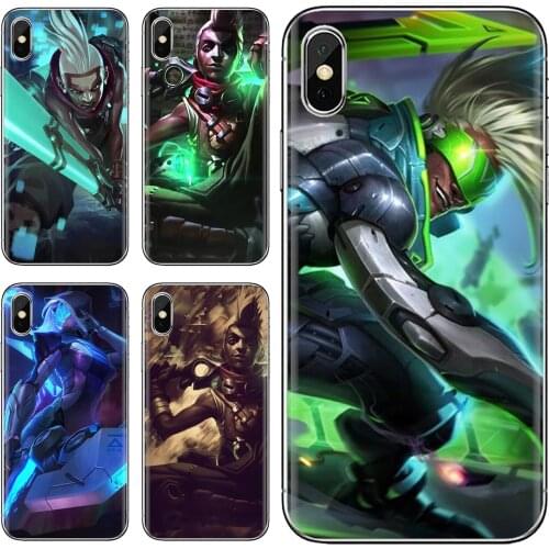 For Xiaomi poco X3 nfc F2 Pro M3 Mi 5X 6X Max Mix 1 2 2S 3 Mi5 Mi6 Mi3 Mi4 Silicone Shell Case EKKO-LOL-C-game-characters