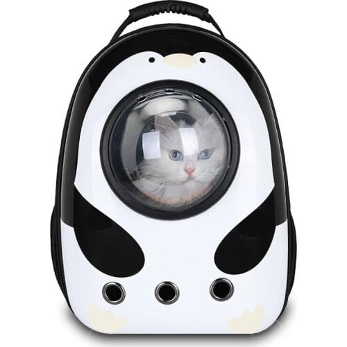 Astronaut Window Pet Dog Cat Bag Travel Waterproof Cat Carrier Double Shoulder Bag Bubble Cat Backpack Small Pet Handbag