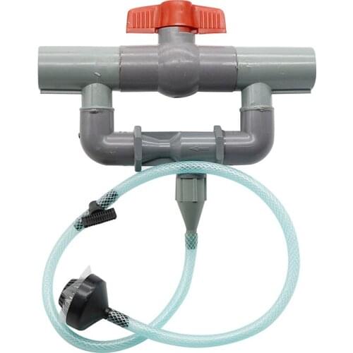 1" Female Thread Irrigation Venturi Fertilizer Injectors Device With Garden Water Tube Pipe, Flow Control Switch Filter Kit 1set
