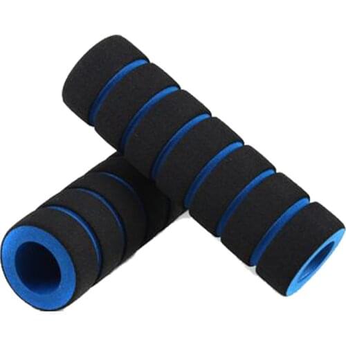 1pair Bike Racing Bicycle Motorcycle Handle Bar Foam Sponge Grip Cover Non-slip puños mtb bicicleta грипсы для велосипеда