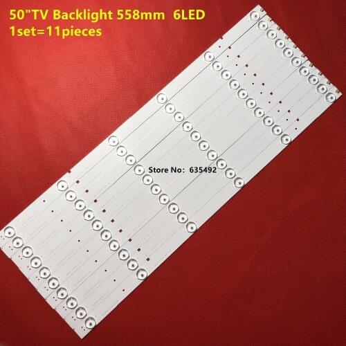 100% Brand New 50inch FOR Hisense LED50K20JD LED light SVH500A22_REV05_6LED_131113 HD500DF-B57/S0 50D550NA15 50K23DGW 50K23DG