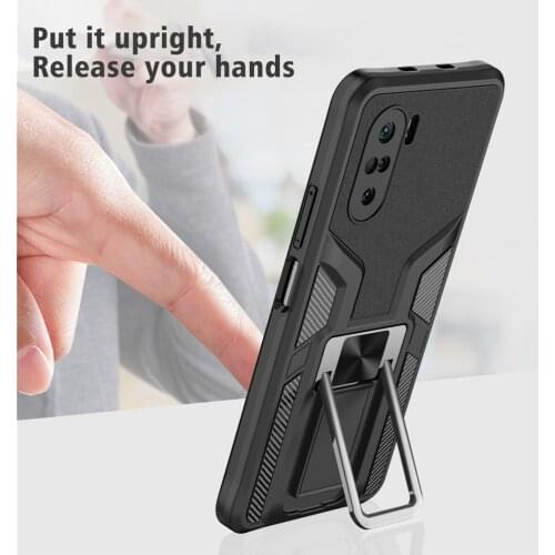 Camera Protection Ring Car Holder Phone Case For xiaomi Mi 11 Ultra 10T Lite F3 X3 NFC Note 10 Pro 5G Case Cover Coque Fundas