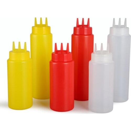 Spice Jar Non-defrmation Soft Convenient Squeezing Bottle Container for Dessert House