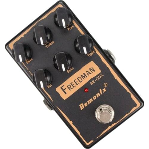 Demonfx Freedman BE-ODX Overdrive Guitar Effect Pedal Overdrive With True Bypass