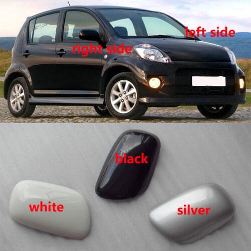 For Daihatsu Sirion 2007 2008 2009 2010 2011 Auto Wing Door Side Mirror Shell Housing Lid Outside Rearview Mirror Cover Cap