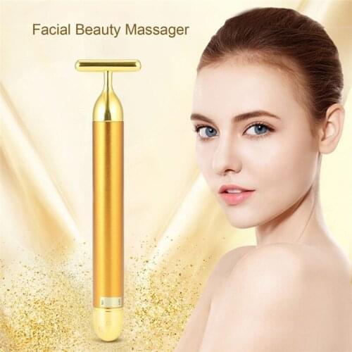 Energy Beauty Bar Slimming Face Massage Tool Facial Beauty Roller Vibration Massager Stick Lift Skin Tightening Wrinkle Bar