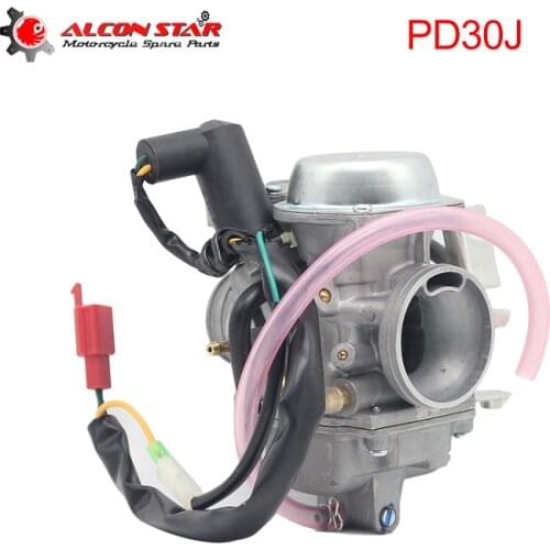 Alconstar- 30mm Motocycle Carburetor PD30J for 250cc Water Cooling Scooter GY6-250 CF250 CF CH CN250 Scooter ATV UTV Quad Carb