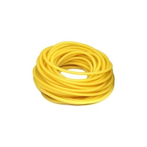 1pc yellow latex hose elastic rubber hose 2x4 3x5 4x6 5x7 6x9 latex hose