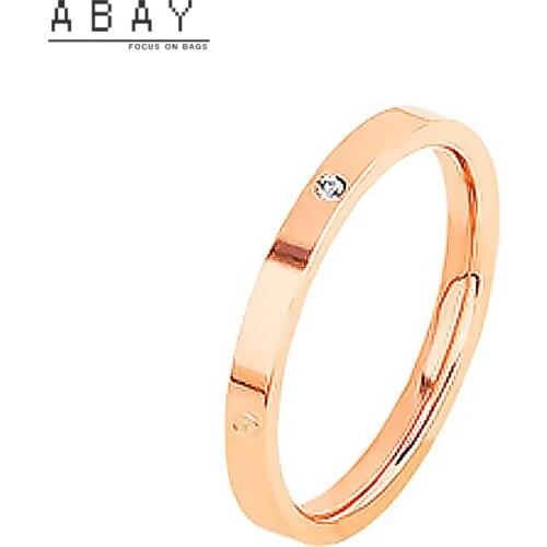 Fashion Sansheng Sanshi Ring Three Piece Women New Simple Plain Rings Temperament Elegant Luxury High-level Sense Frosted